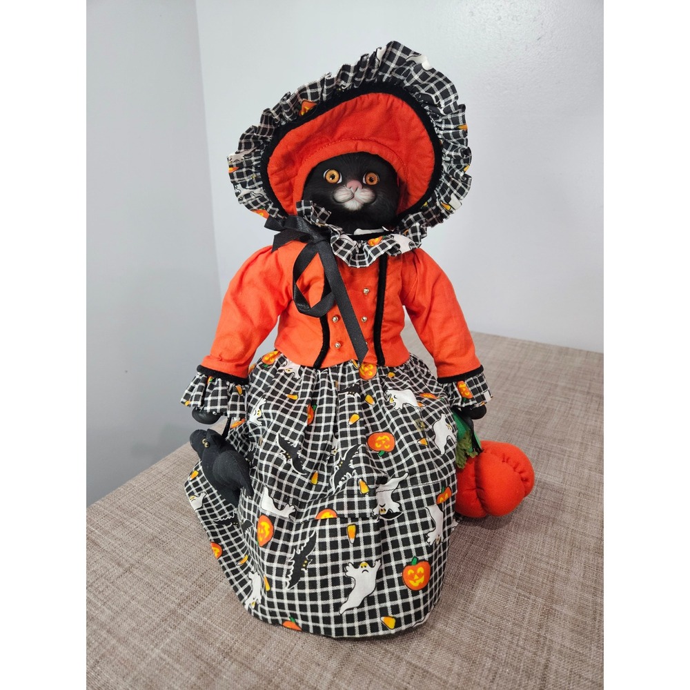 Goebel Bette Ball Betty Jane Carter Halloween Black Cat Doll Limited Ed 1996